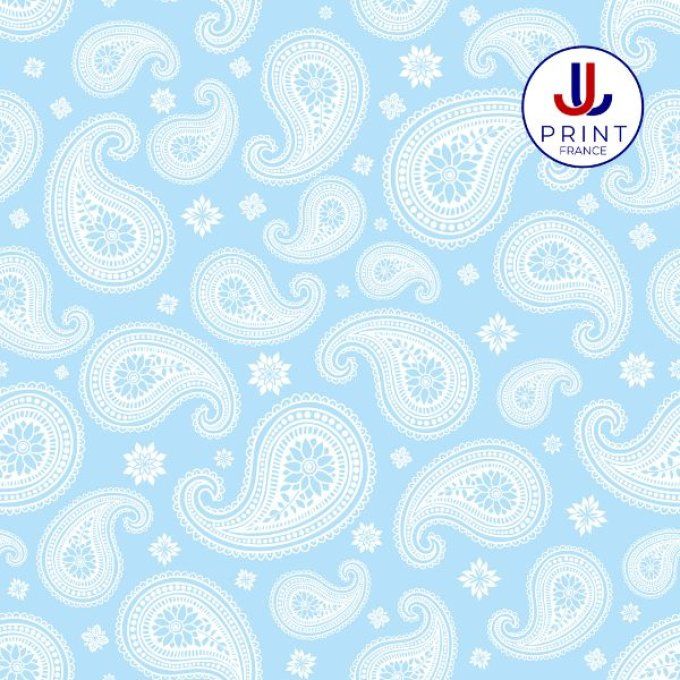 BANDANA PASTEL BLEU