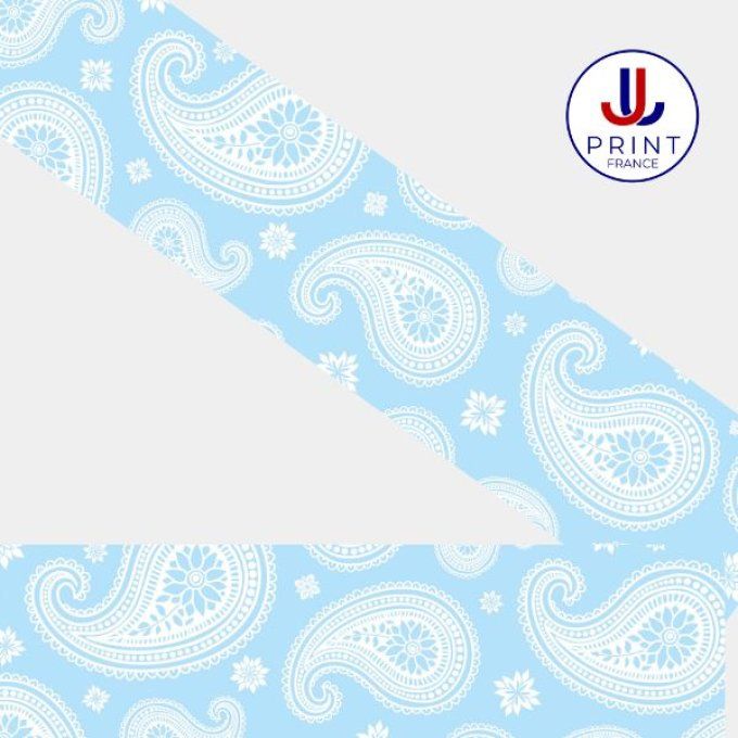 BANDANA PASTEL BLEU