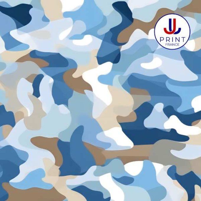 CAMO BLEU BEIGE
