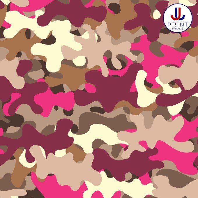 CAMO BURGUNDY