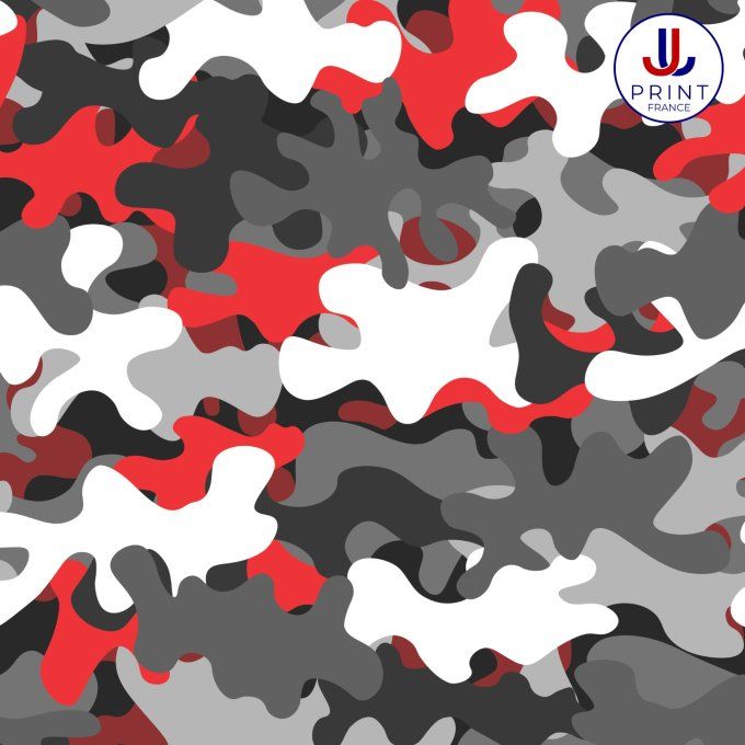 CAMO ROUGE GRIS