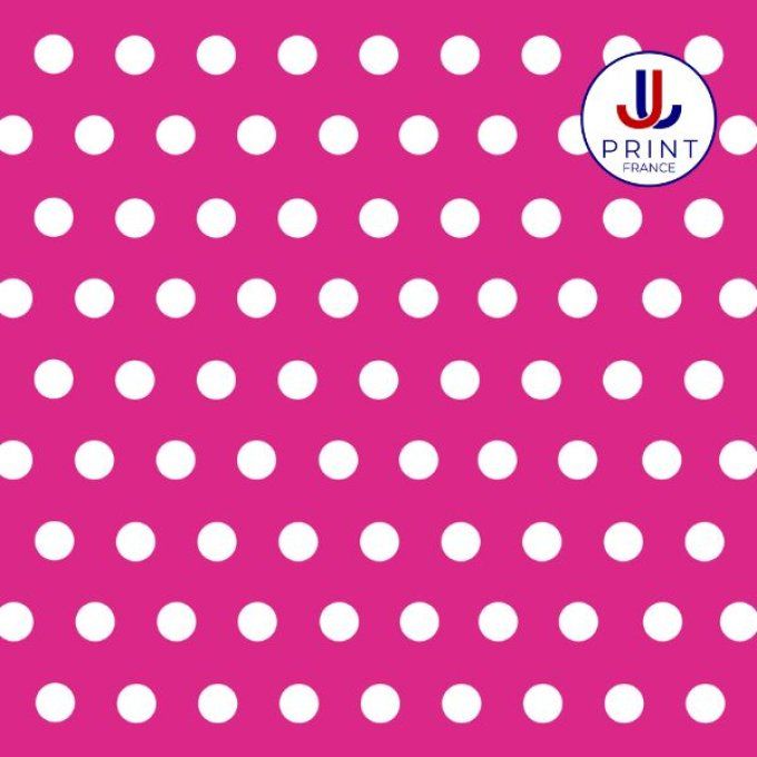 LITTLE POLKA FUCHSIA 