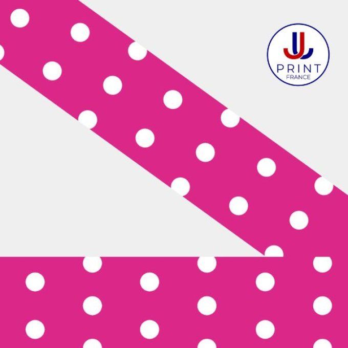 LITTLE POLKA FUCHSIA 
