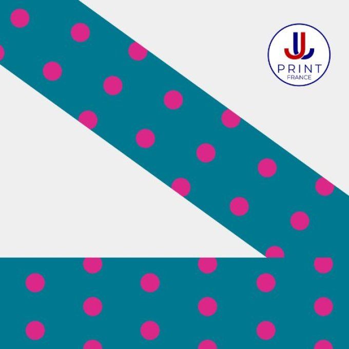 LITTLE POLKA LAGON FUCHSIA
