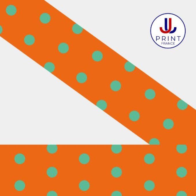 LITTLE POLKA ORANGE MENTHE