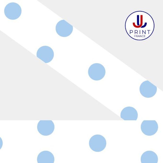 POLKA BLANC-CIEL